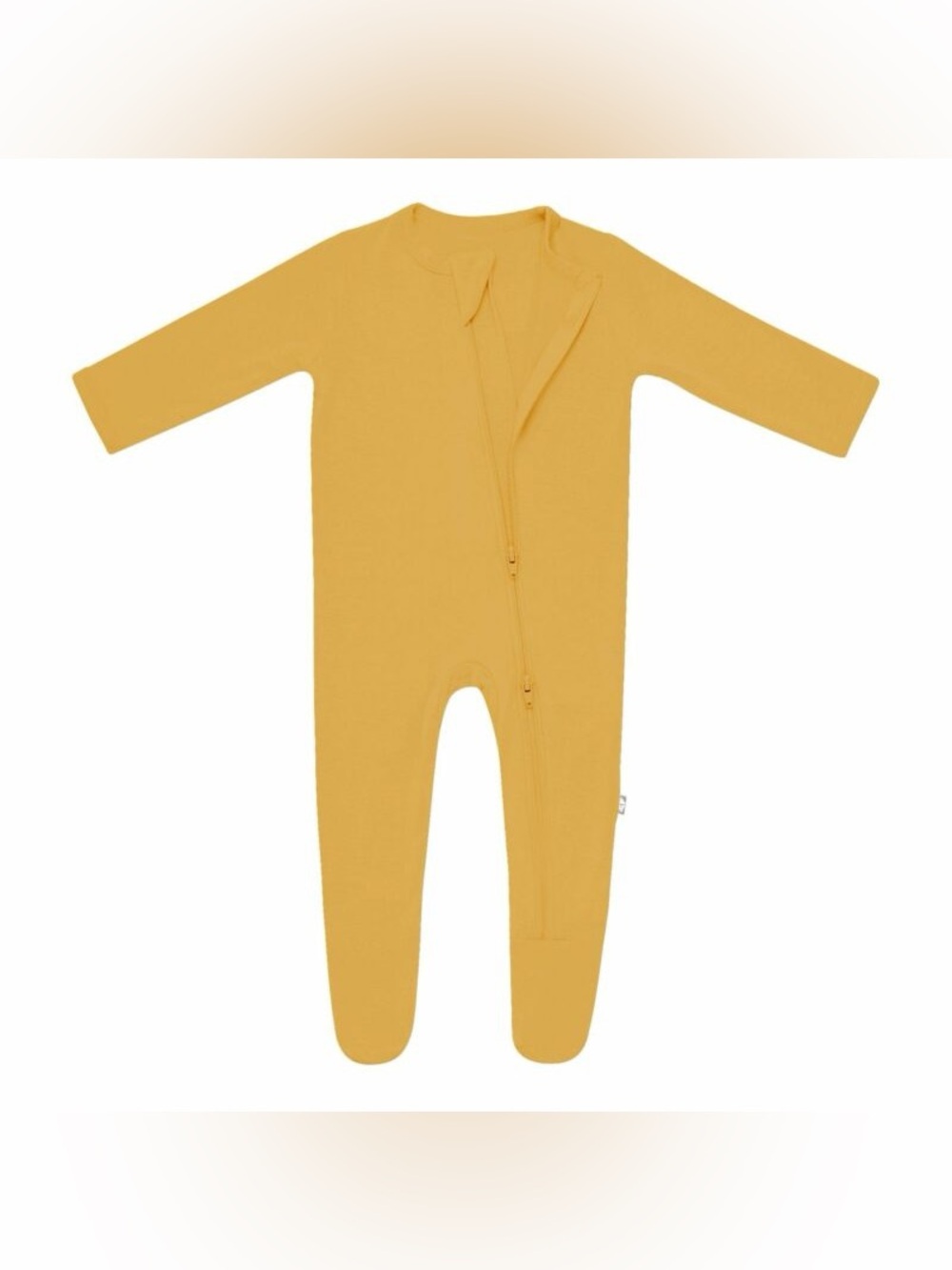 Kyte Baby Zippered Footie in Marigold / 18-24 months